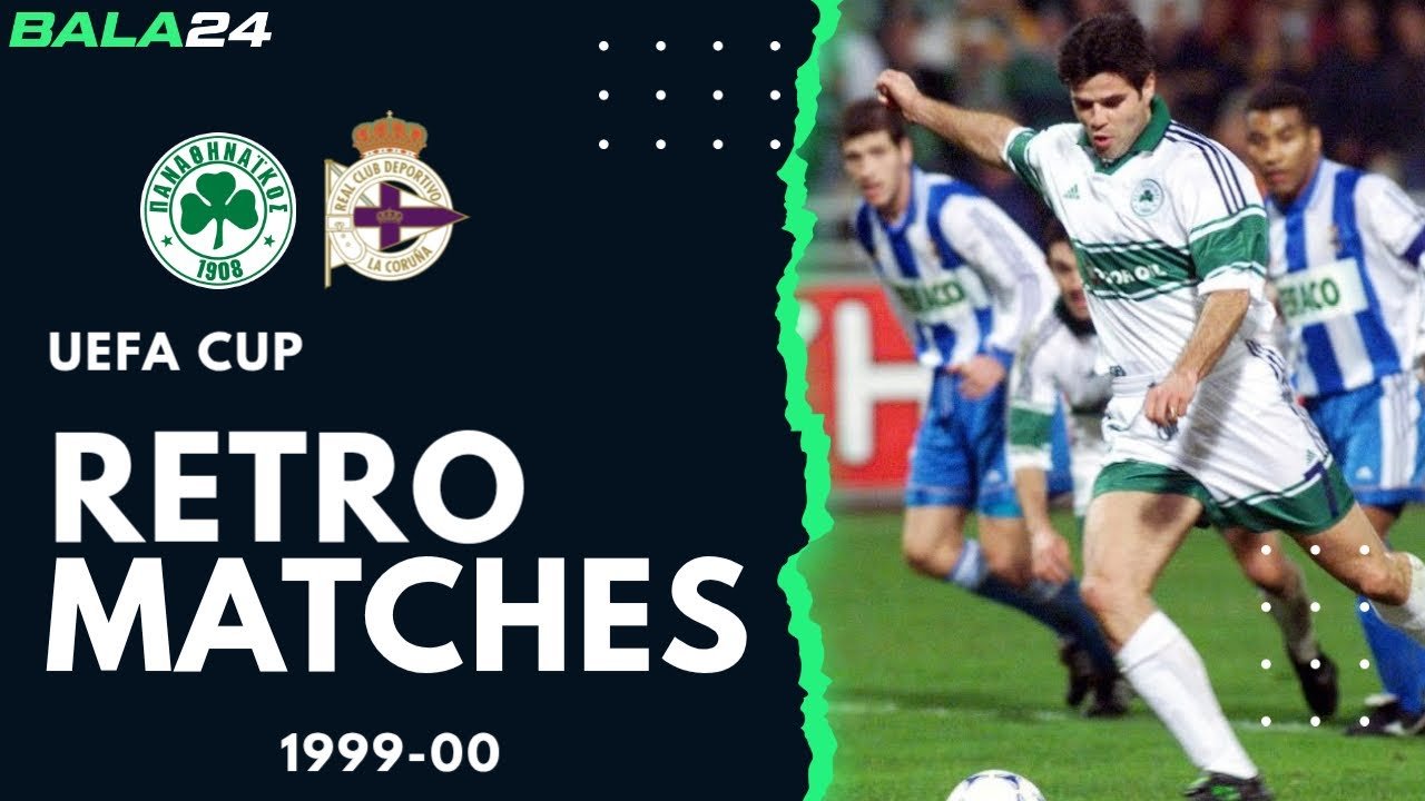 Retro Matches: Panathinaikos - Deportivo La Coruna 1-1